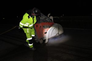 cut concrete